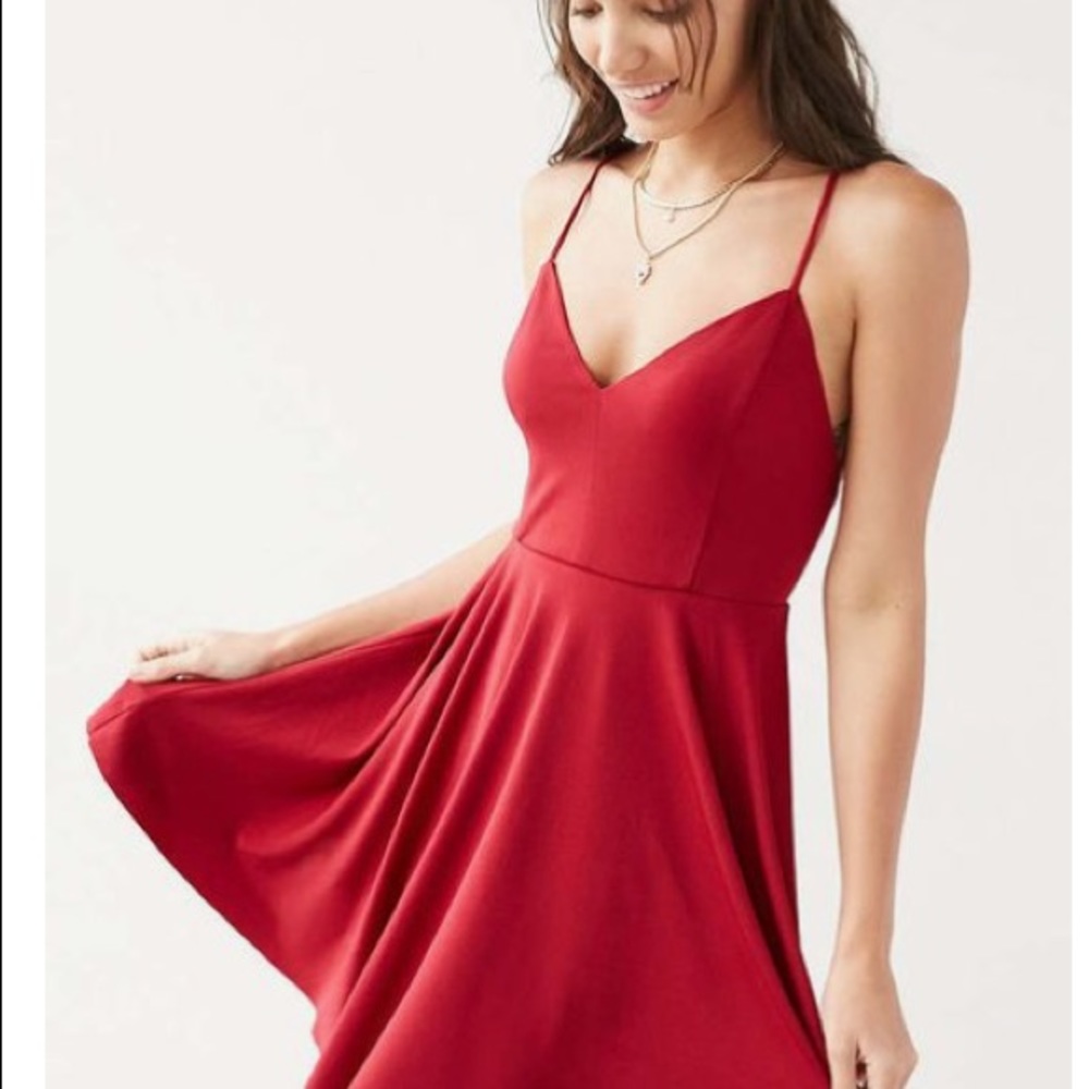 Urban Outfitters - Strappy Back Skater Dress